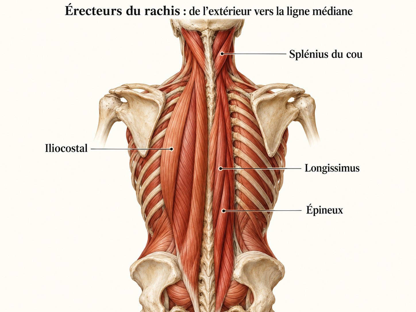Anatomie du dos