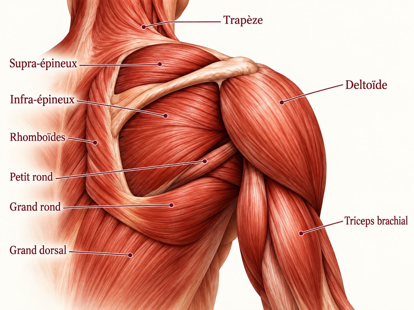 Anatomie et mouvements des épaules