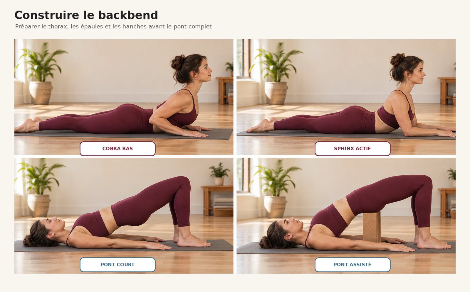 Apprentissage du backbend