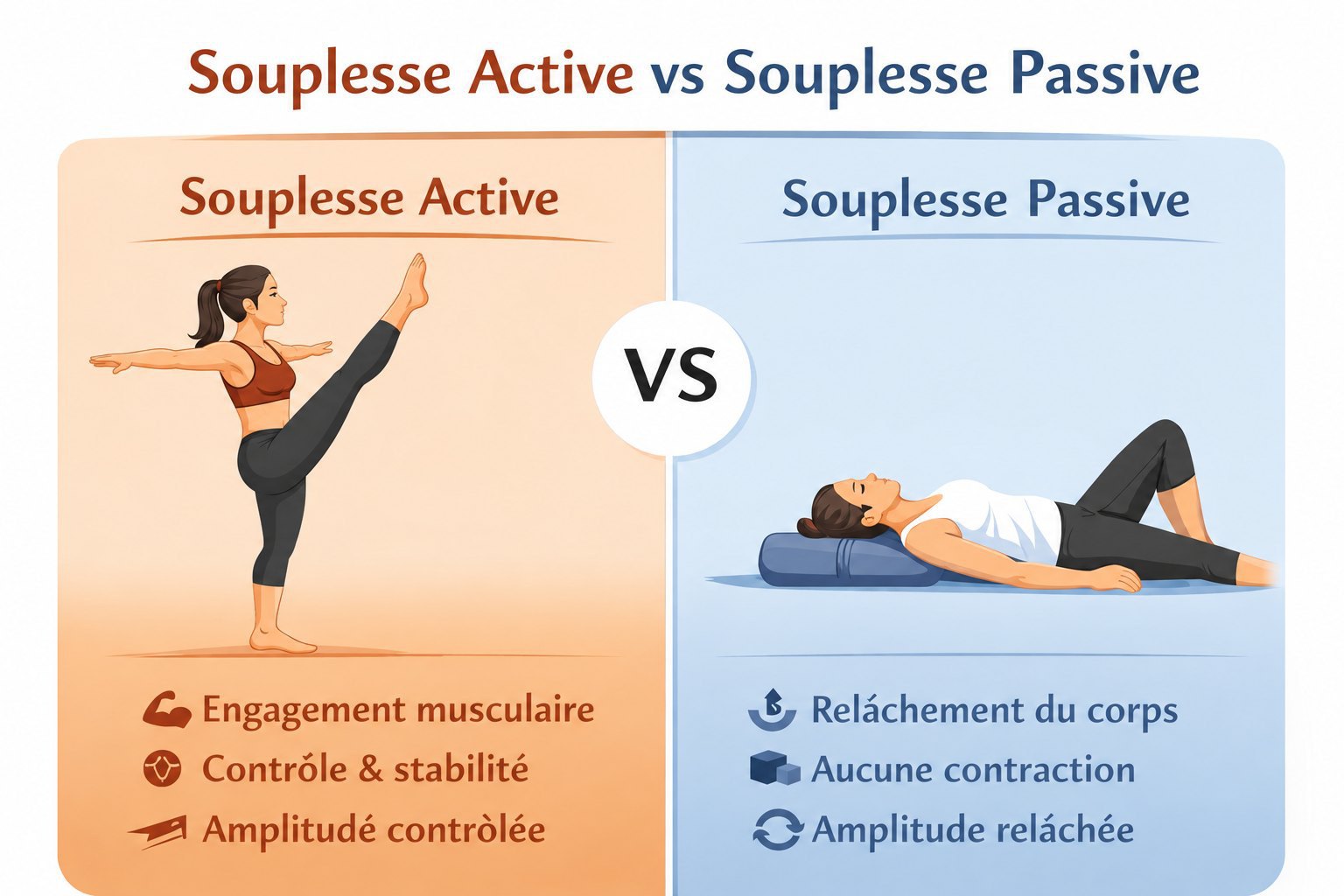 Renforcement et souplesse active