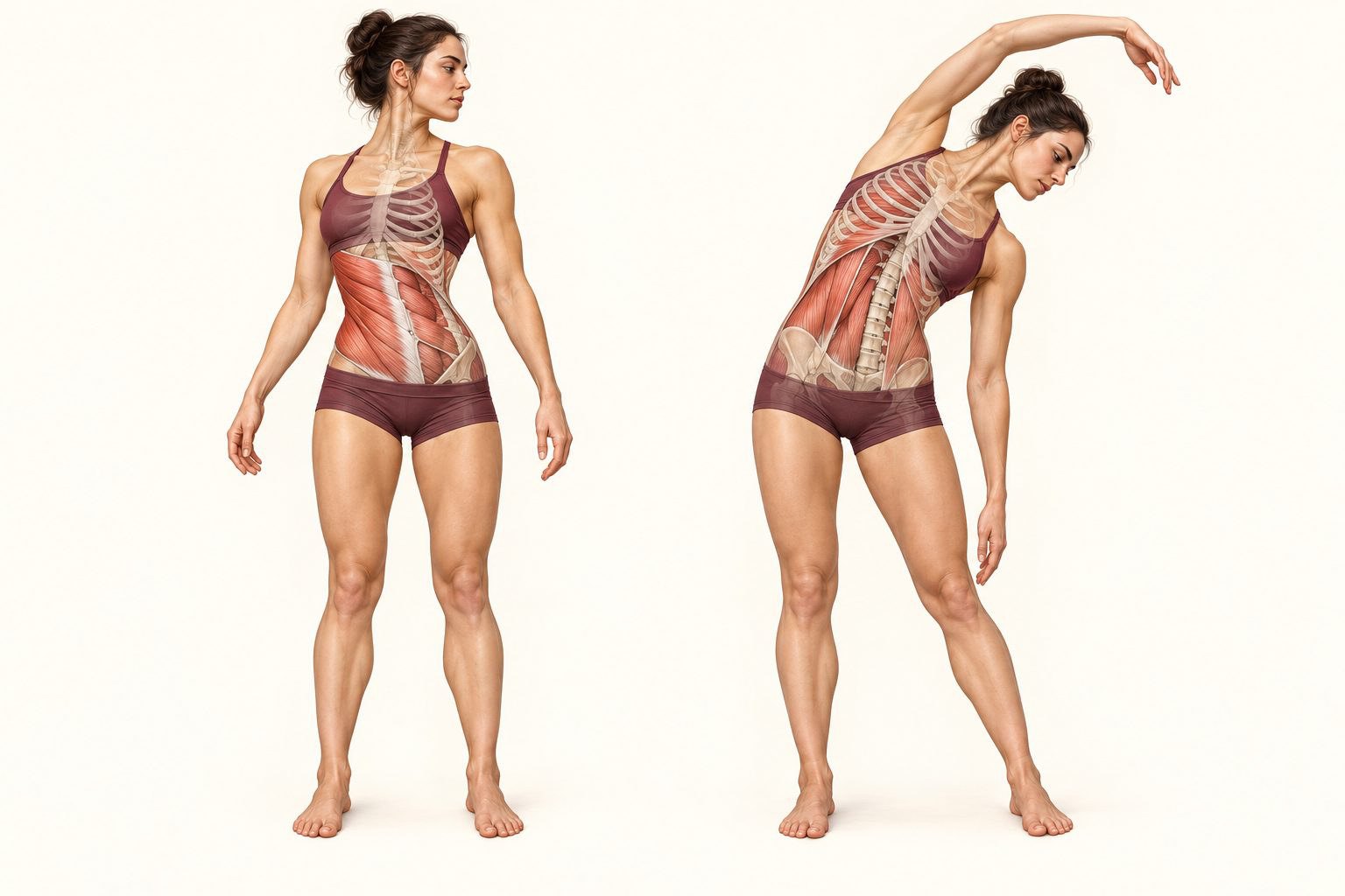 Thorax, bassin et muscles de la rotation