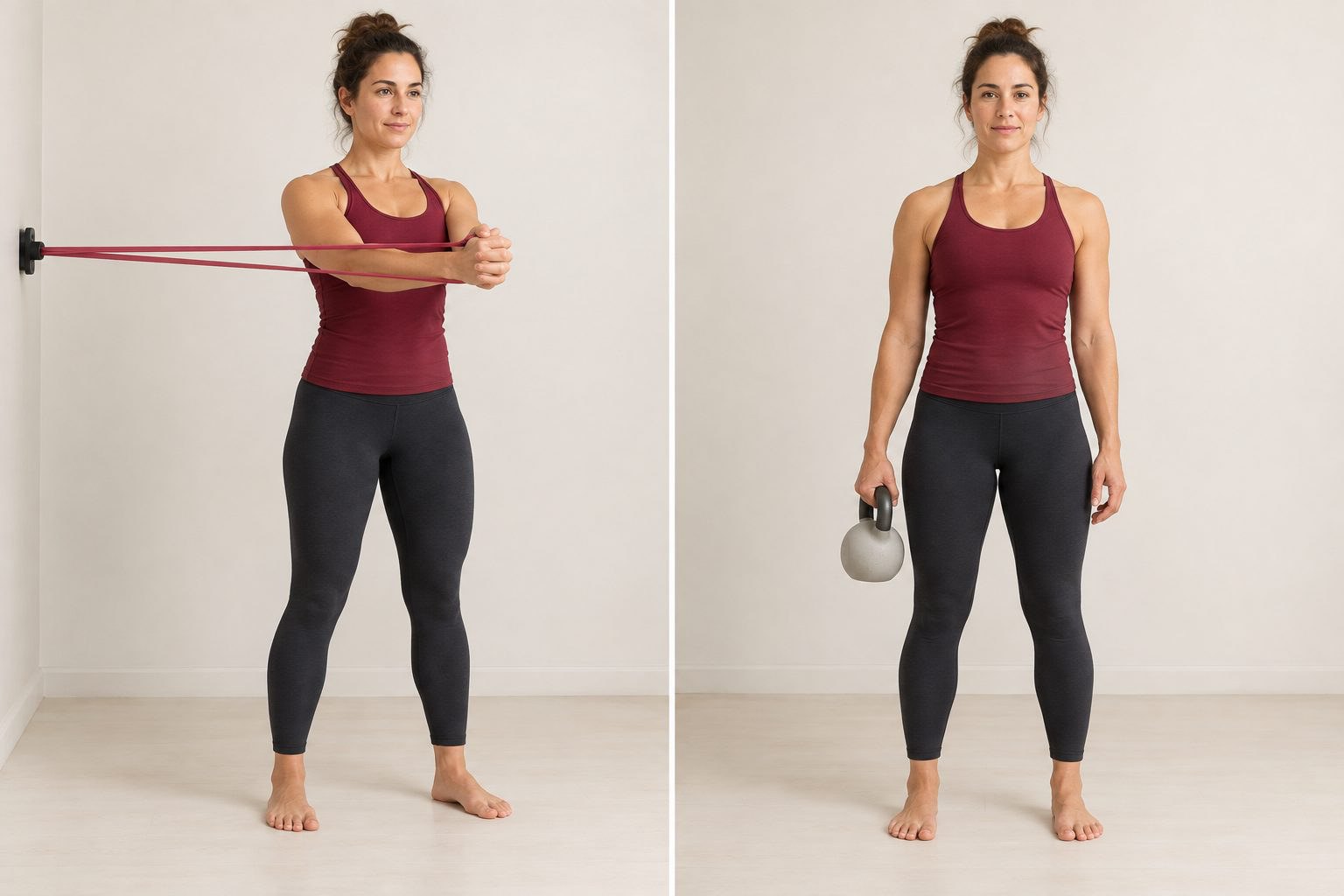 Postures, progressions et séance type