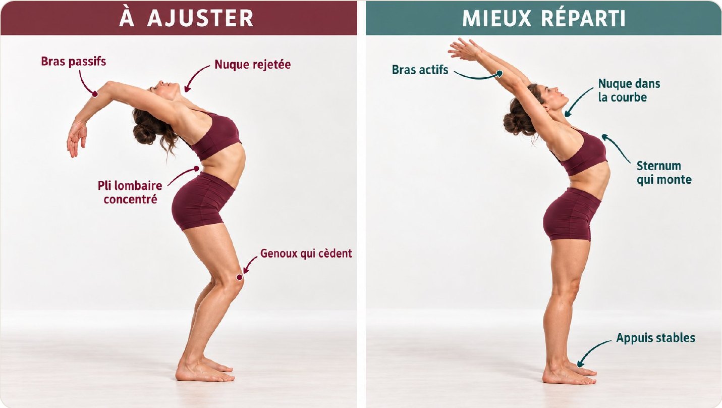 Apprentissage du backbend